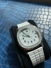 Patek Philippe — Patek Philippe 5087/1A Aquanaut Diamond Bezel White Dial Stainless Steel — Watch — resale