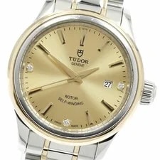 Tudor — Tudor 12103 Style Date 3P Diamond Automatic From Japan — Watch — resale