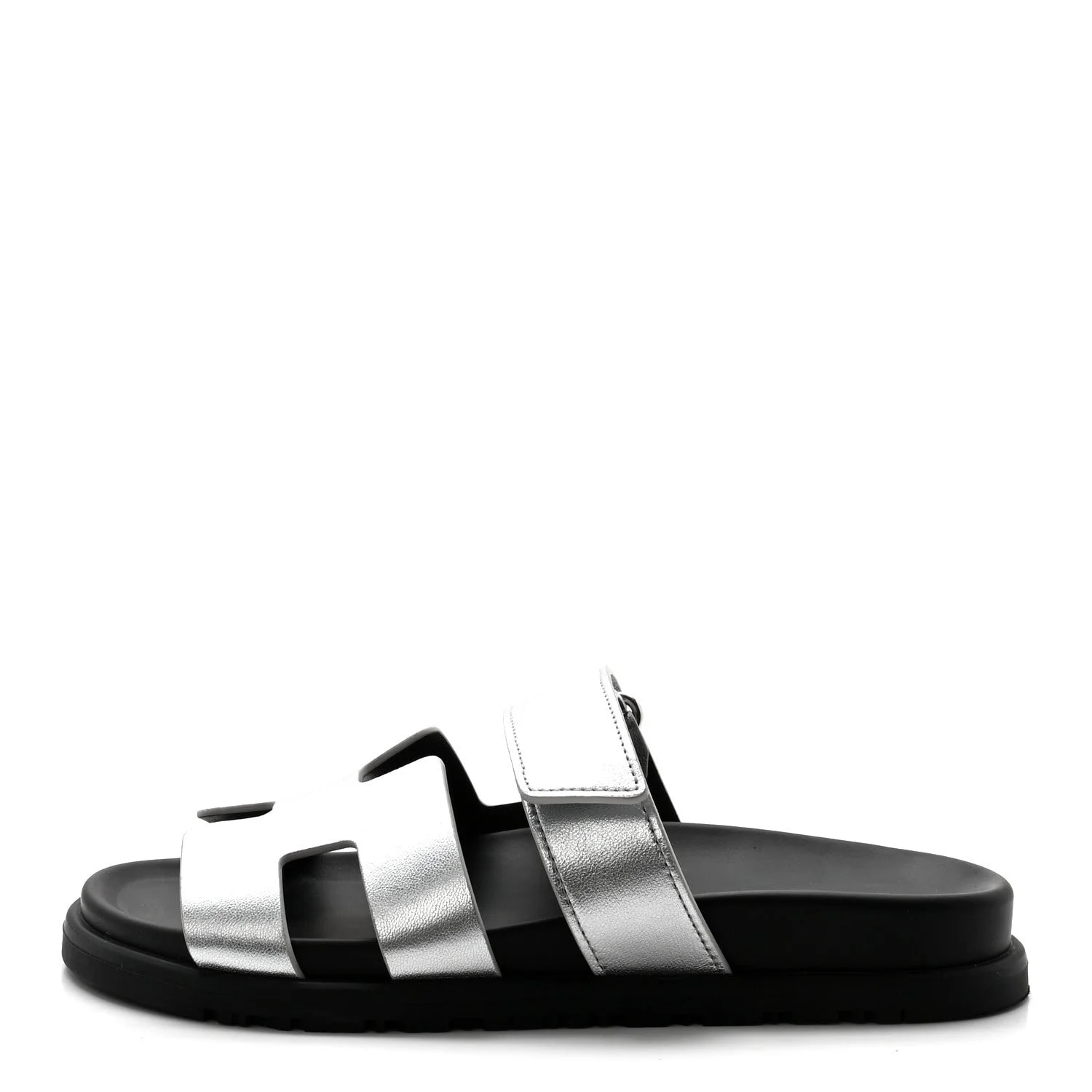 Hermès — Metallic Chypre 36 — Designer Shoe — resale