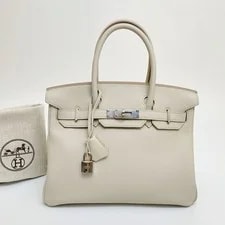 Hermès — Hermès Birkin 30 (8L) Beton C Stamp — Handbag — resale