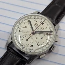 Breitling — Breitling Datora Triple Calendar Chronograph Ref. 785 - Valjoux 72c Stainless — Watch — resale