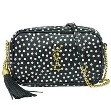 Saint Laurent — Saint Laurent Lou Tassel Dot Chain Pochette — Handbag — resale