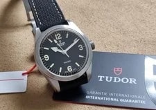 Tudor — Tudor Ranger M79950-0002 - Steel Mm 39 - Black Dial - New - BOx & Card 14-07-22 — Watch — resale