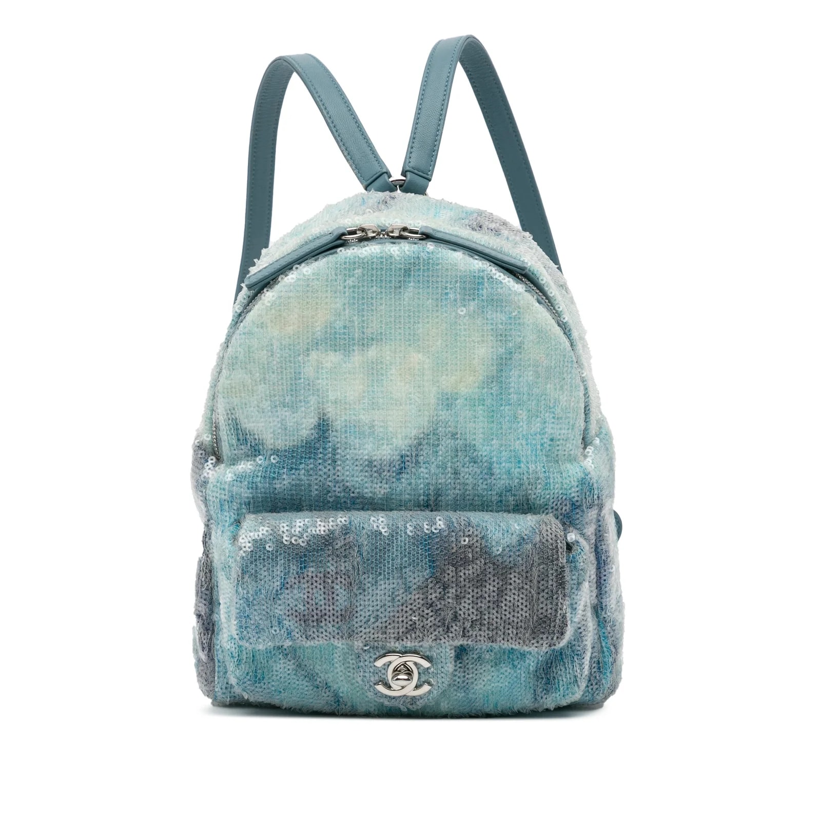 Chanel — Sequins and Waterfall Backpack — Handbag — resale