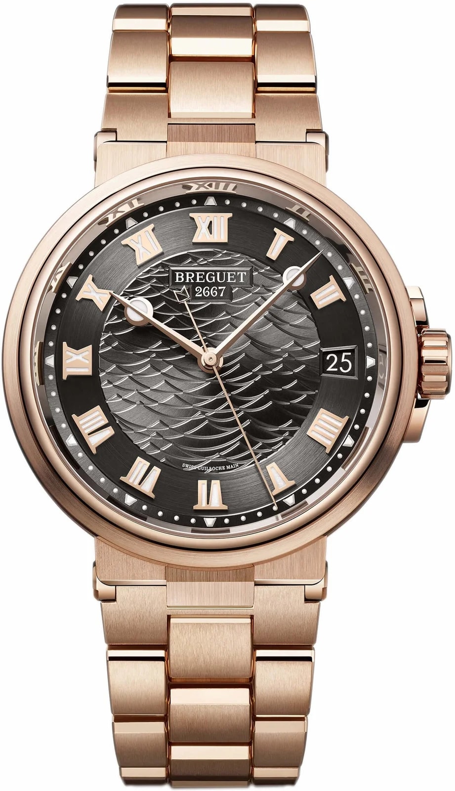 Worldofluxuryus — Breguet Marine 5517 18K Rose Gold — Watch — resale