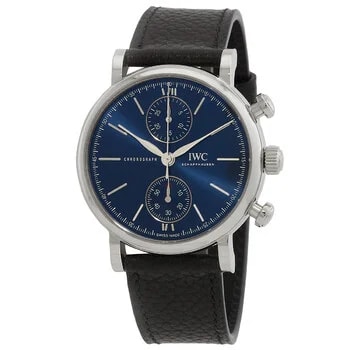IWC — Portofino Chronograph Automatic 'Laureus Sport FOR Good' Blue Dial IW391408 — Watch — resale