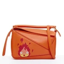 Loewe — Loewe Howls Moving Castle Puzzle Calcifer Mini Puzzle — Handbag — resale
