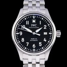IWC — IWC Mark XX IW328202 Pilot Black Dial Steel 40mm Automatic — Watch — resale