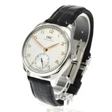IWC Schaffhausen — IWC Schaffhausen Portugieser Automatic 40 IW358303 40mm SS Silver Dial #C166 — Watch — resale