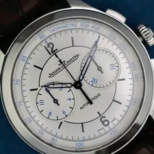Jaeger-LeCoultre — 2018 Jaeger-LeCoultre Master Chronograph - Q1538530 - Msrp $13,300 — Watch — resale