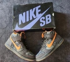 Nike SB — Nike SB Dunk High Brian Anderson Camo Sz 11 305050-281 — Sneaker — resale