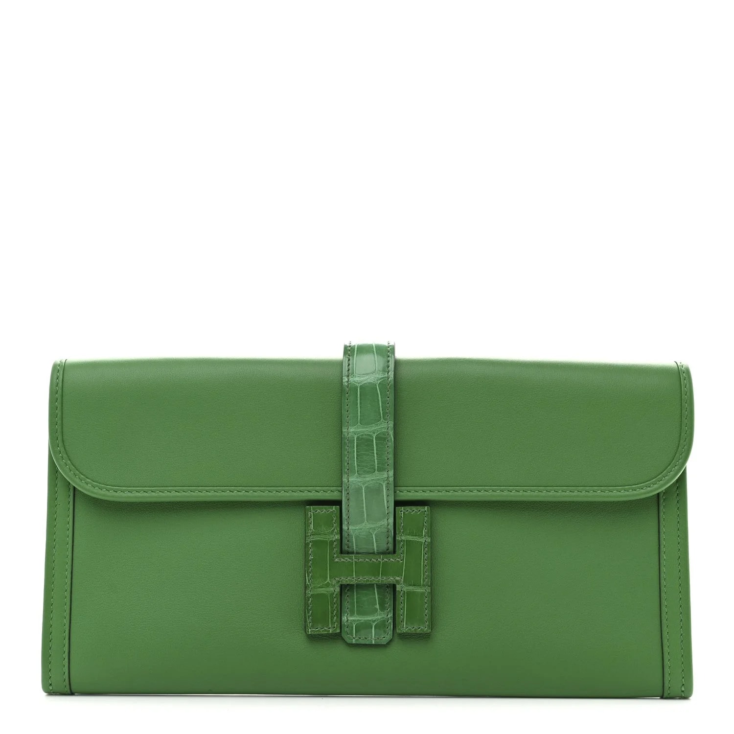 Hermès — Shiny Jige Elan Touch 29 Bambou — Handbag — resale