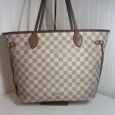 Louis Vuitton — Authentic Louis Vuitton Neverfull Check — Handbag — resale