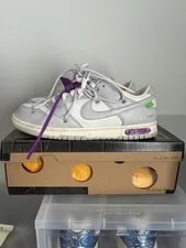 Off-White — Off-White X Dunk Low Lot 03 of 50 Size 9 OG — Sneaker — resale