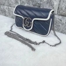Gucci — Gucci Crossbody Chain GG Marmont From Jap — Handbag — resale