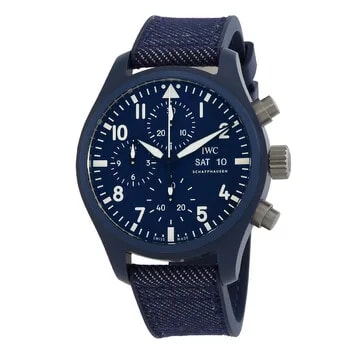 IWC — Top Gun 41 Oceana Chronograph Automatic Blue Dial IW389404 — Watch — resale