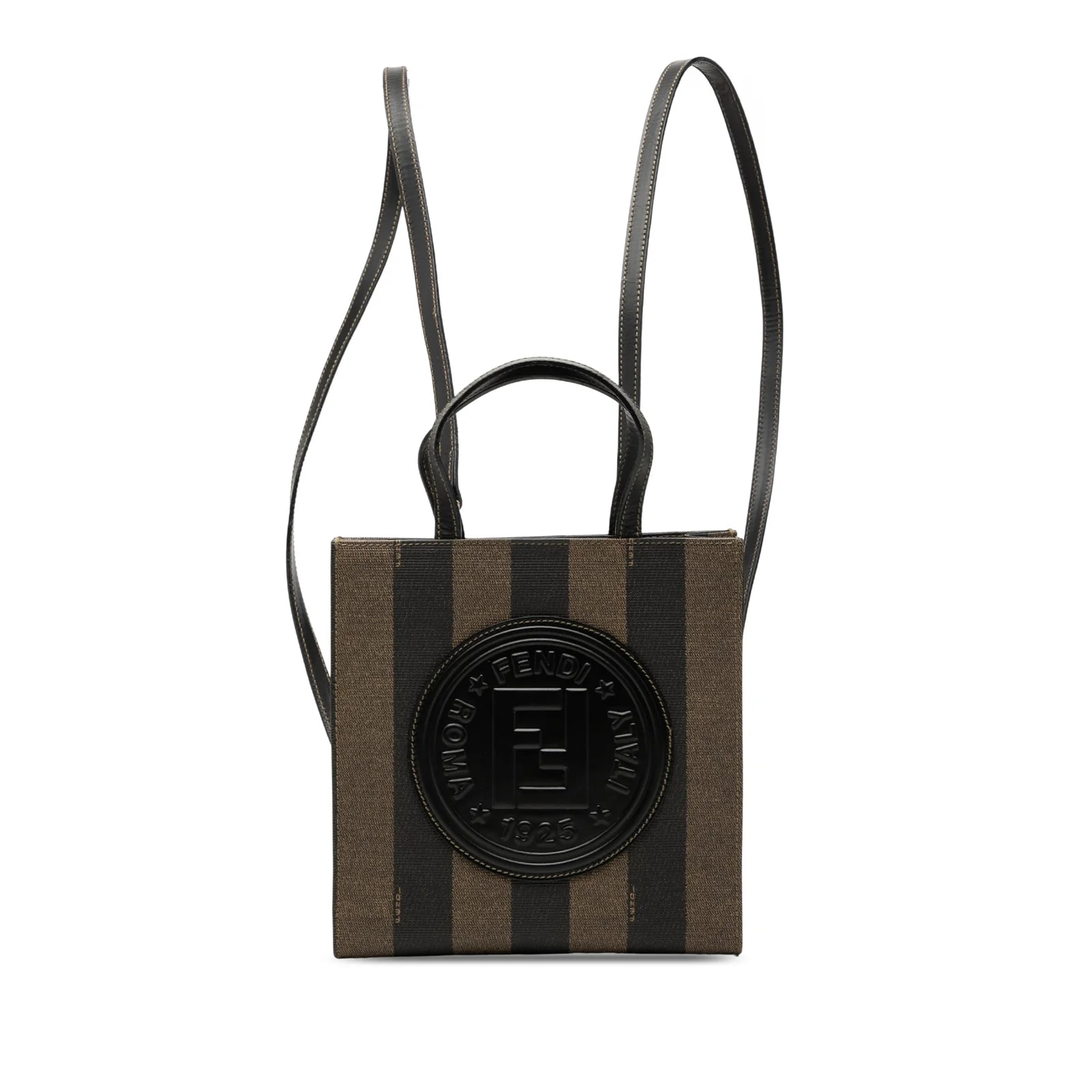 Fendi — Mini Pequin Convertible Backpack — Handbag — resale