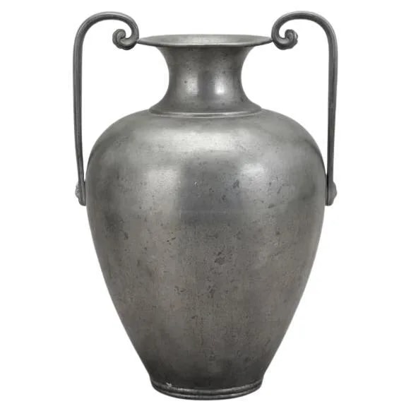 Large Swedish Pewter Vase by Sylvia Stave for CG Hallberg, Stockholm, 1931 — decorative_object — resale