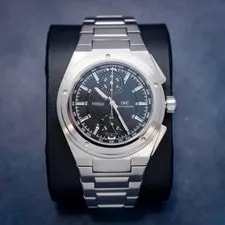 IWC Schaffhausen — - IWC Schaffhausen Ingenieur Amg Chrono 42.5MM (iw372501) Steel - Black Dial - W — Watch — resale