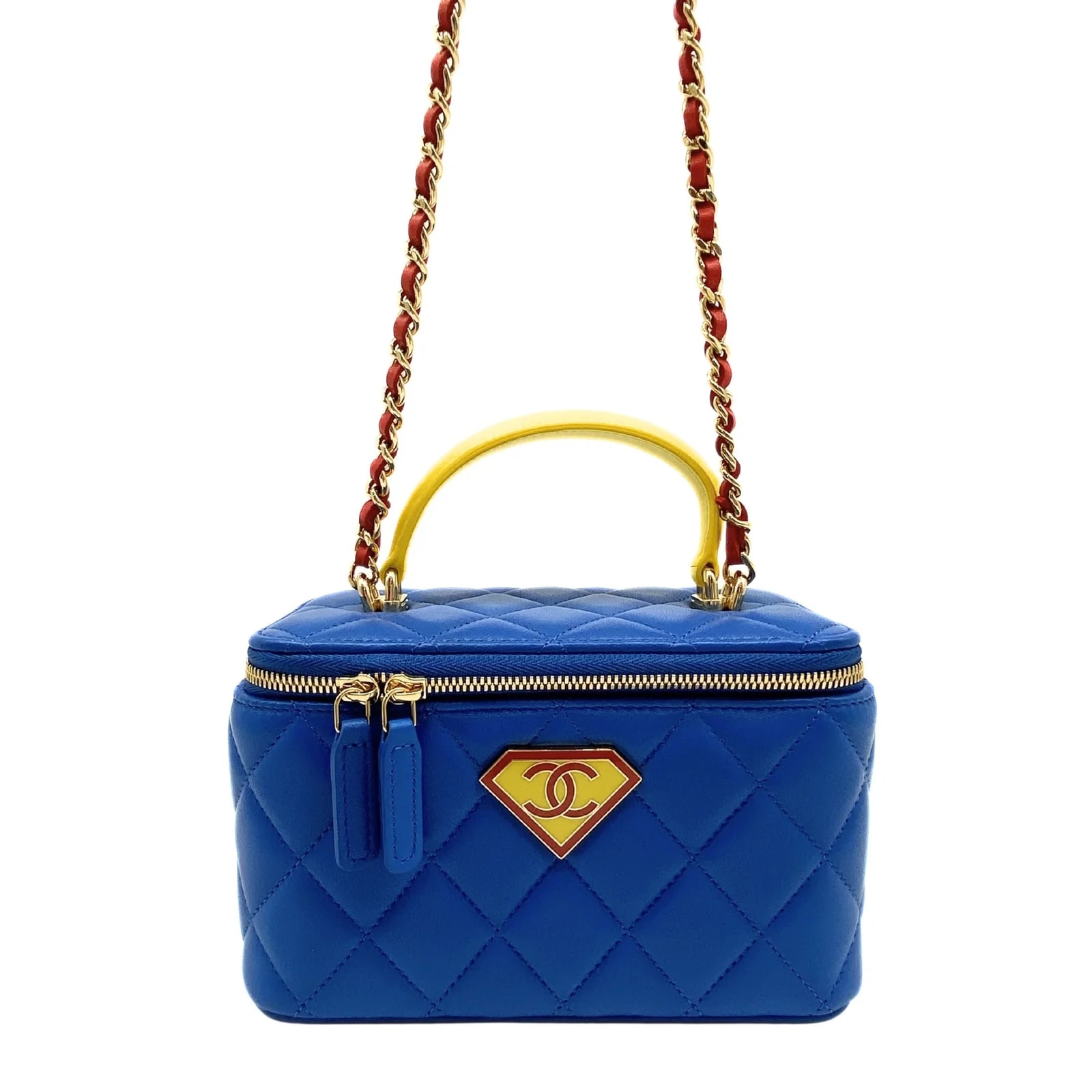 Chanel — Chanel "Superman" Small Classic Top Handle Vanity Case — Handbag — resale