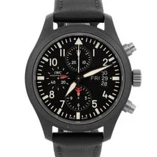 IWC — 2008 Papers IWC Pilot's Chronograph Top Gun Black Ceramic 44mm IW378901 — Watch — resale