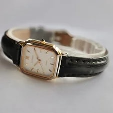 Seiko — Seiko Excelline Square Silver Gold 1451 Authentic Rolex Style — Watch — resale