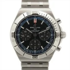 Breitling — Breitling Chronomat B01 42 AB0158101L1A1 SS AT Green-Face — Watch — resale