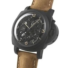 Panerai — Panerai Lo Scienziato Luminor 1950 Tourbillon GMT Titanio 150 PAM00528 SW19114 — Watch — resale