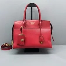 Prada — Prada Crosshatch Commuter Auth — Handbag — resale