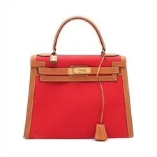Hermès — Hermès Kelly 28 Serie X Pigskin X Metal Fittings — Handbag — resale