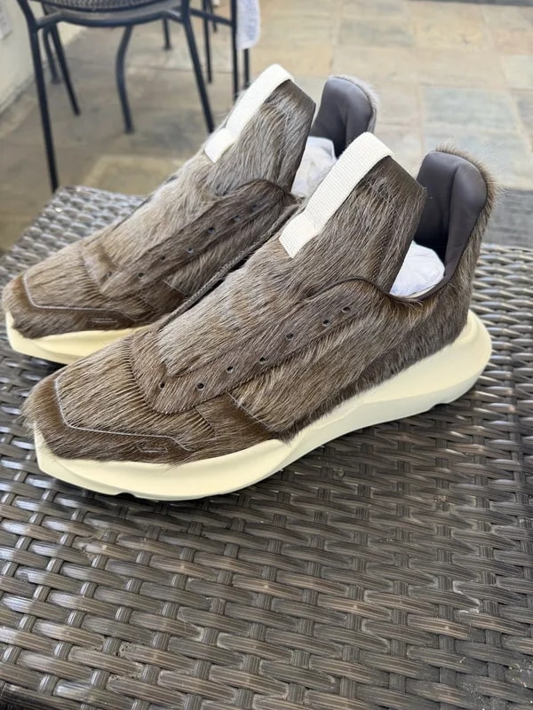 Rick Owens — Rick Owens Geth Runners Pony Hair — Sneaker — resale