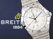 Breitling — Breitling A32398101A1A1 A32398 Chronomat Automatic GMT 40 White Dial — Watch — resale