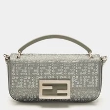 Fendi — Fendi Baguette Phone Embellished Crossbody — Handbag — resale