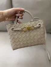 Bottega Veneta — Bottega Veneta Small Top Handle Braided Strap Hw — Handbag — resale
