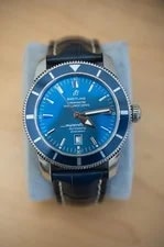 Breitling — Breitling Superocean Heritage 46 — Blue Sunburst Dial, Full Ceramic Bez — Watch — resale