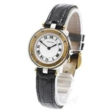 Cartier — Cartier Santos Round SM 84038243 27mm SS White Dial Quartz #C8589 — Watch — resale