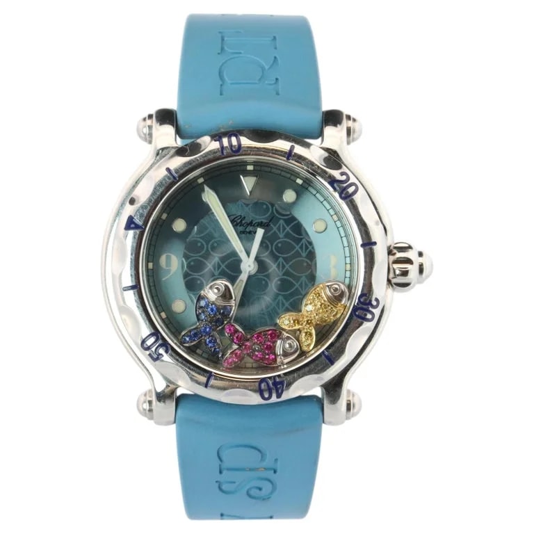 Chopard — Chopard Happy Sport Happy Fish Sapphire . LUC 28/8347 — Watch — resale