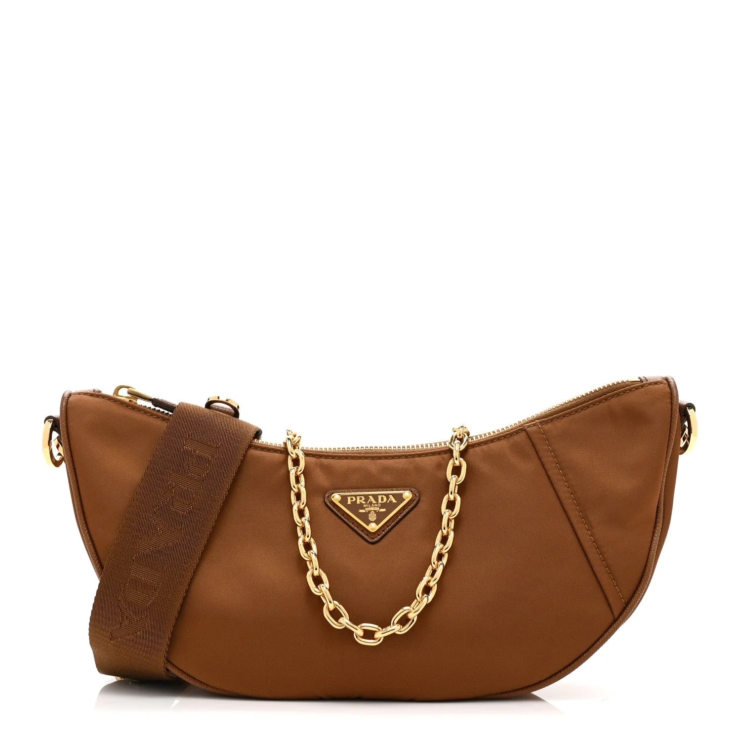 Prada — Demi-lune Brandy — Handbag — resale